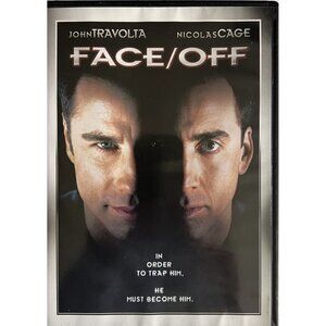 Face/Off (DVD, 1997) John Travolta Nicolas Cage Action Thriller Widescreen